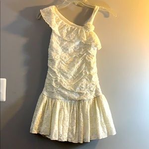 Cute Lace Flowery Dress for girls